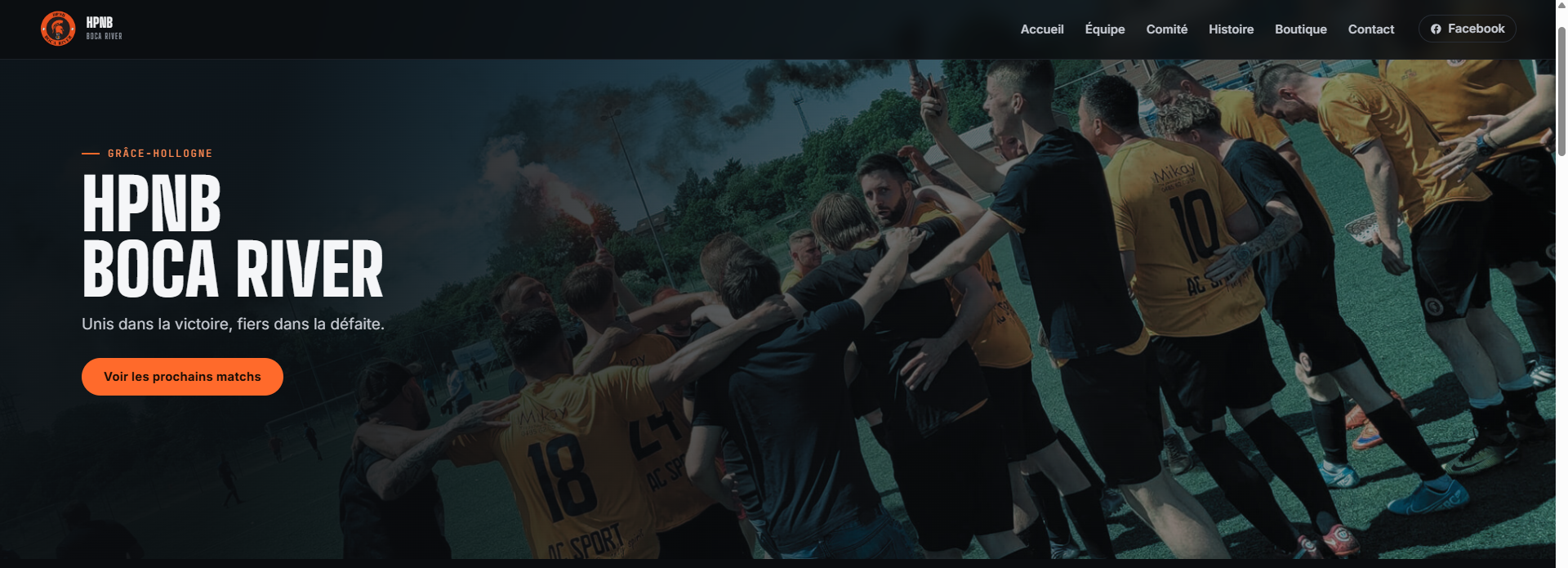 Amélioration du site web